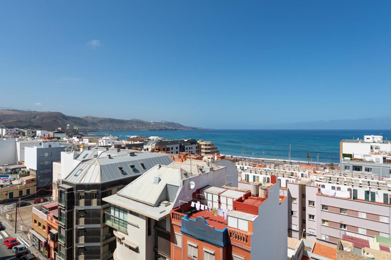 Elegant Living With Great Views Of Las Canteras Beach Las Palmas Exterior photo